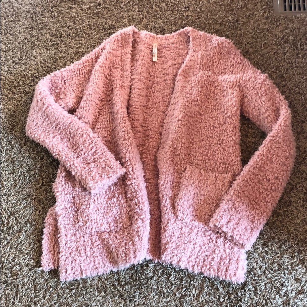 Pink Cardigan